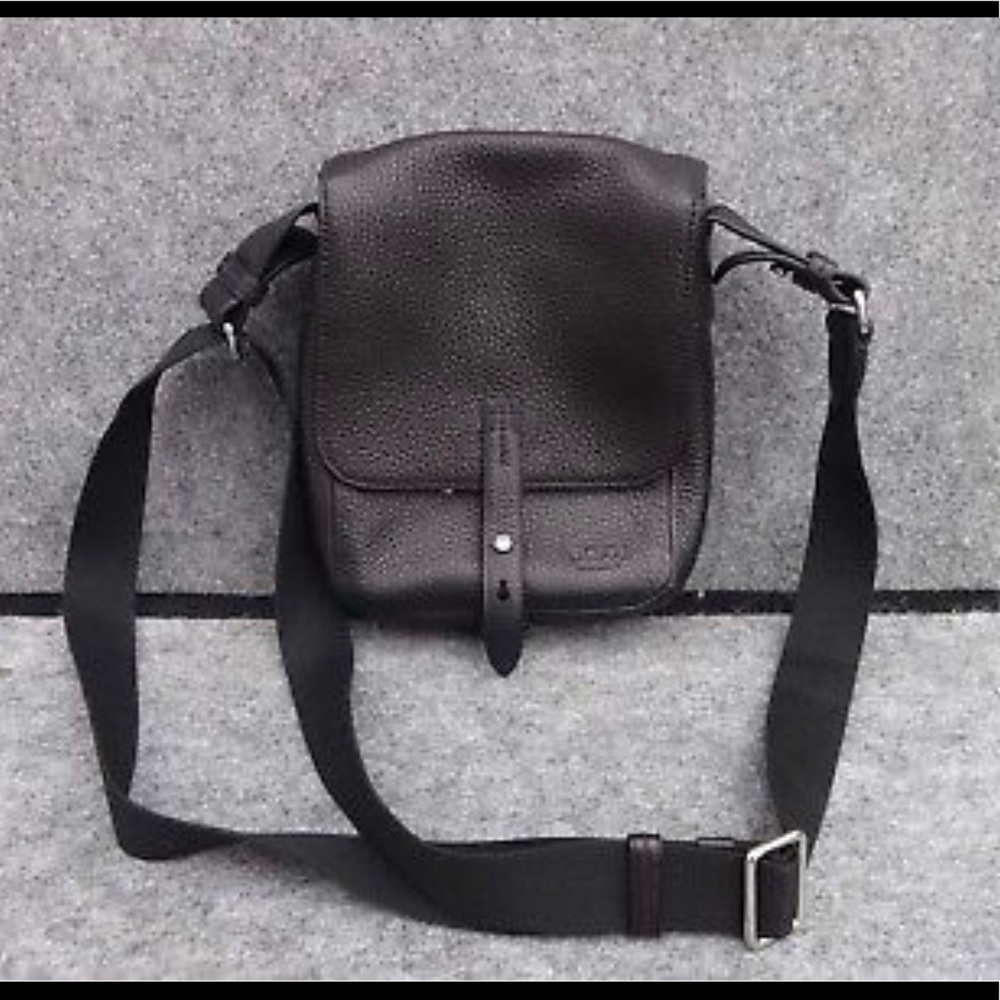 Tumi leather cross body